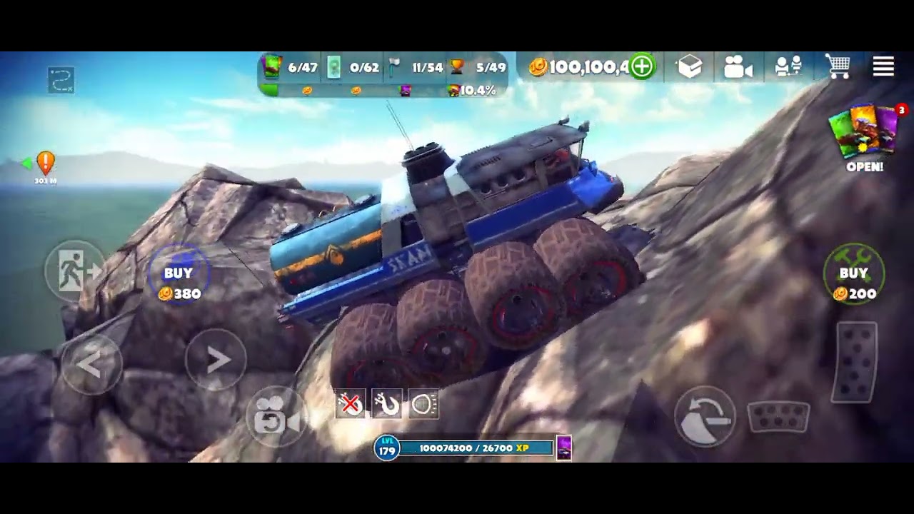Travel in otr. Map the Shore.    The best game open world #offroad #offtheroad#dogbytegames 