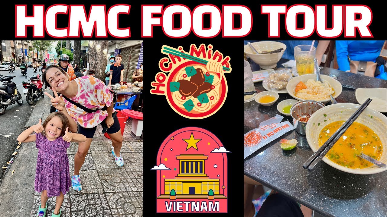 Ho Chi Minh City Food Tour with Saigon Kiss- First time in Vietnam!