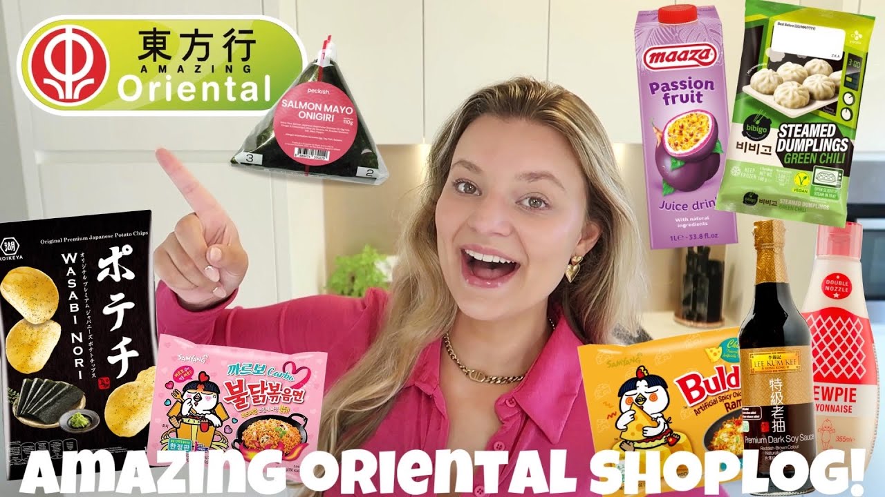 AMAZING ORIENTAL SHOPLOG MEI 2025 & SNACKS TESTEN | Joyce Rikken