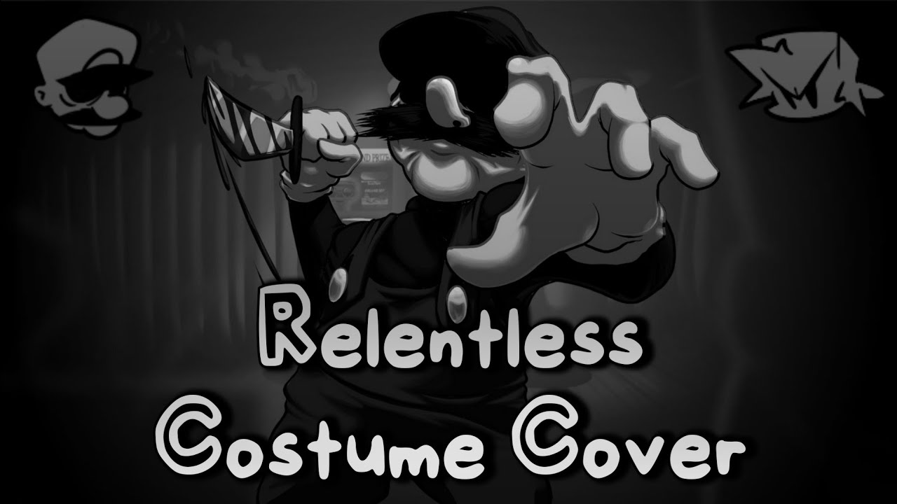 FNF Relentless but Costume sing it