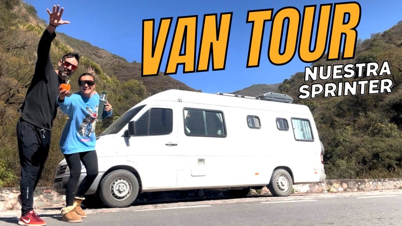 MINI MOTORHOME CON LAVARROPAS, FREEZER Y BOX DE DUCHA!!! 🛁📱🧺🚐🌍