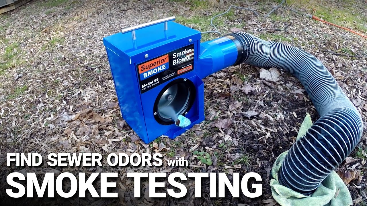How to Find Sewer Odor With Smoke Testing