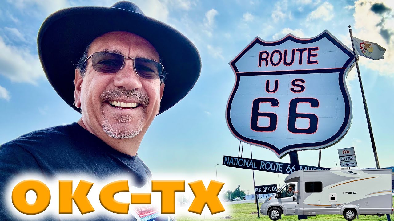 Route 66: Oklahoma City to Texas: Neon, Museums & the Legendary Onion Burger