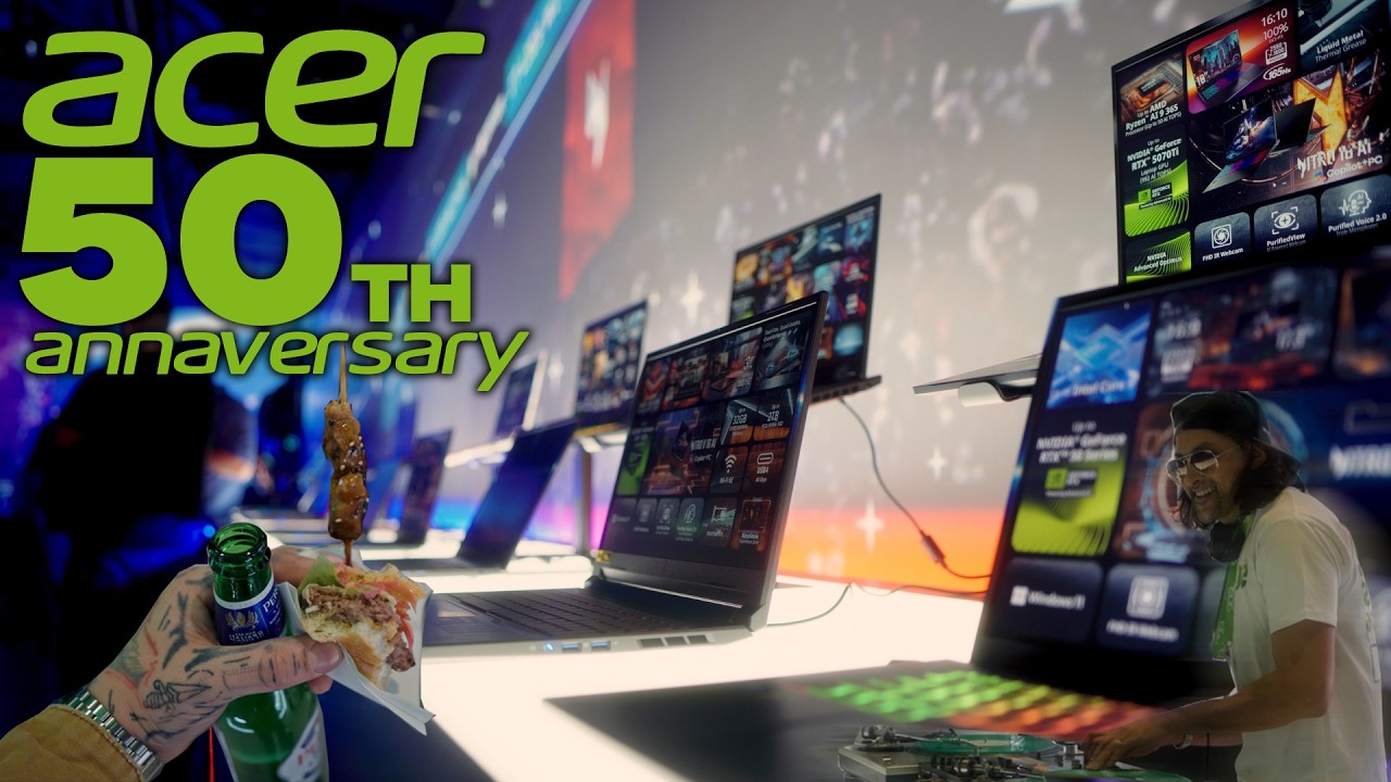 Мероприятие, посвященное 50-летию Acer | Пикадилли-серкус, Лондон | Встреча с творческими людьми ...