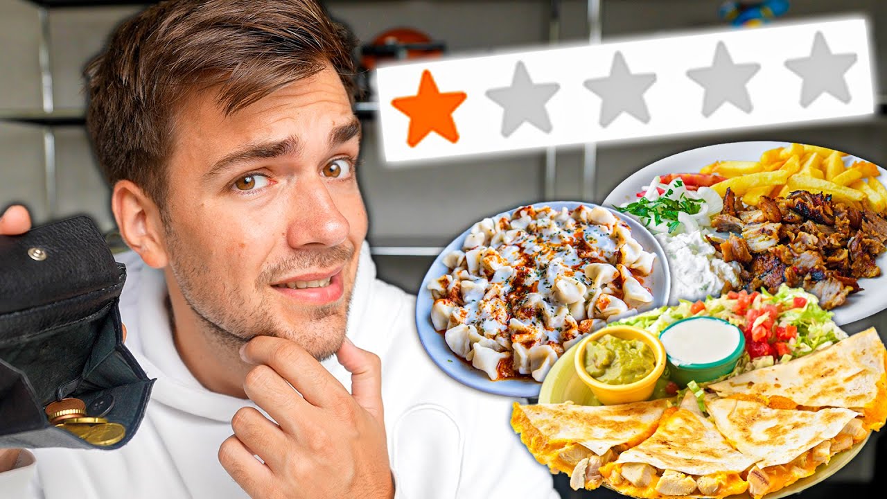 Ich bestelle nur das GÜNSTIGSTE vom Lieferdienst 🤨