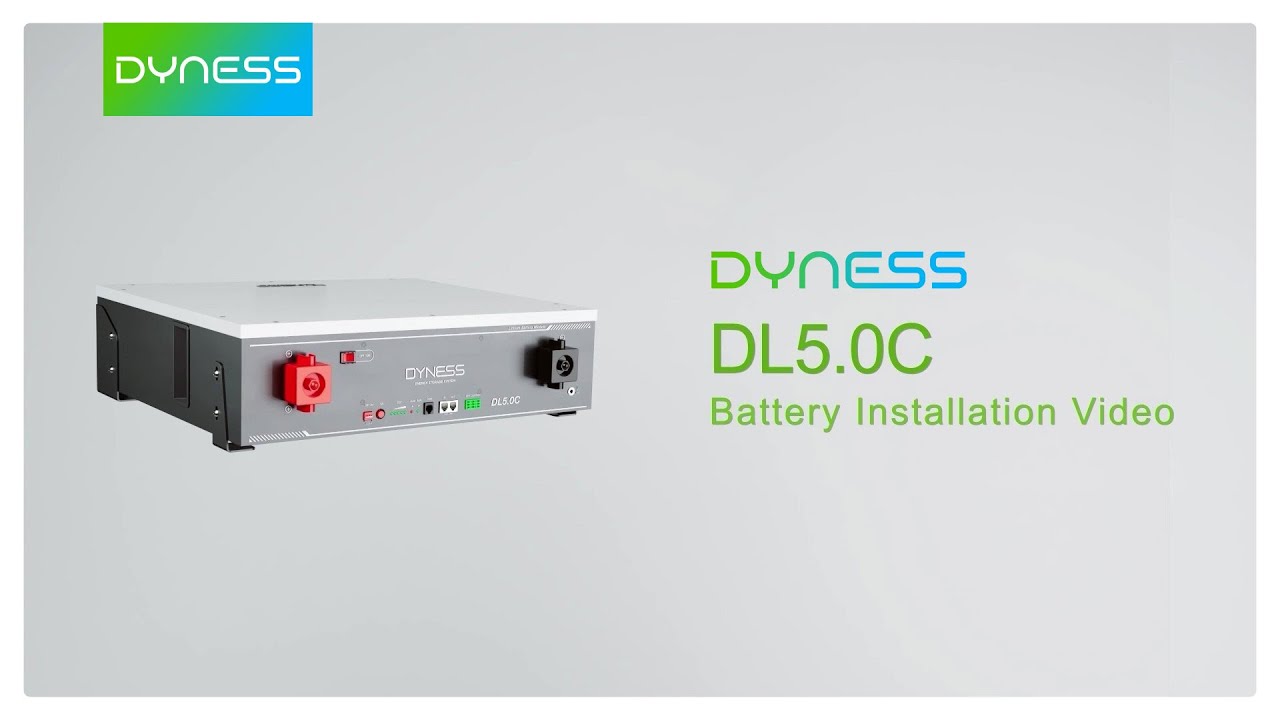 Dyness DL5.0C Battery Installation Video