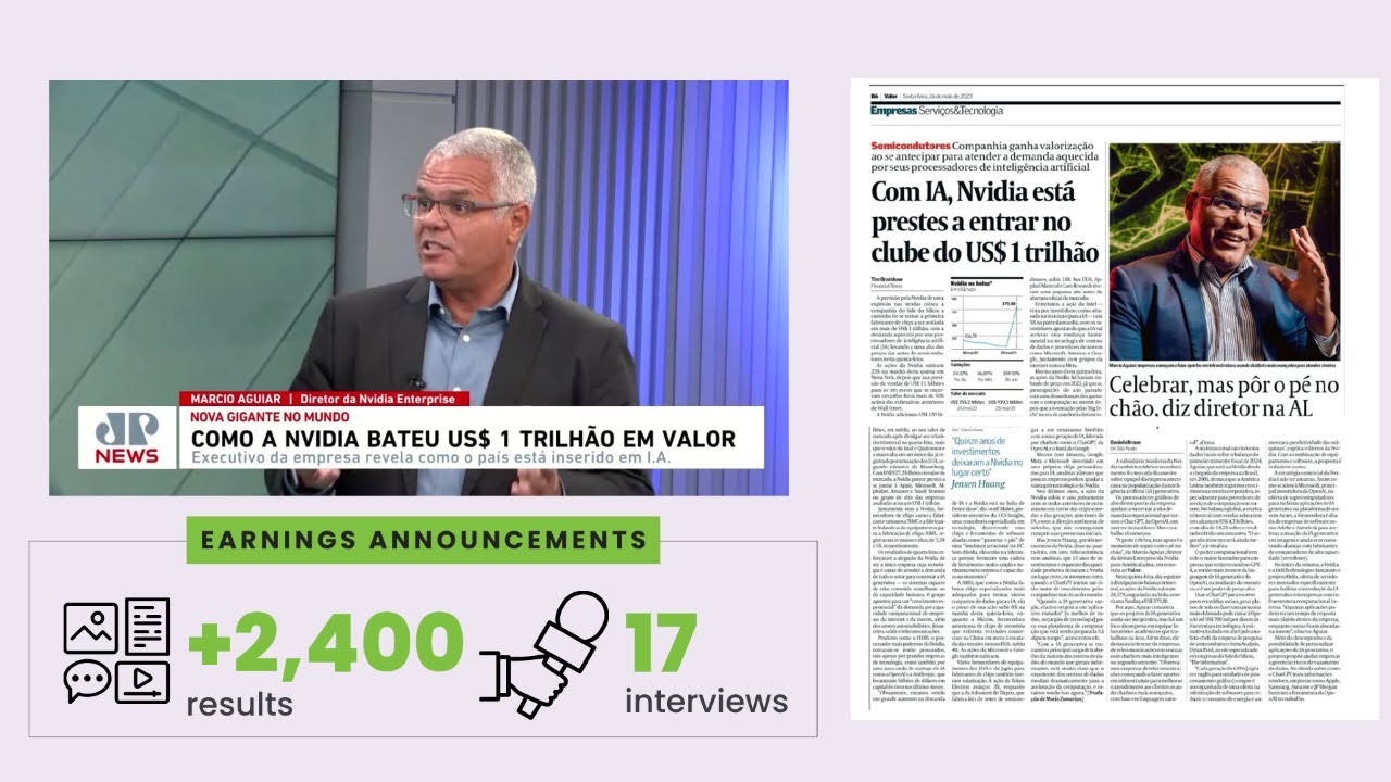 Balan&ccedil;o de Resultados de Comunica&ccedil;&atilde;o e PR 2023 para a NVIDIA by Sing Comunica&ccedil;&atilde;o