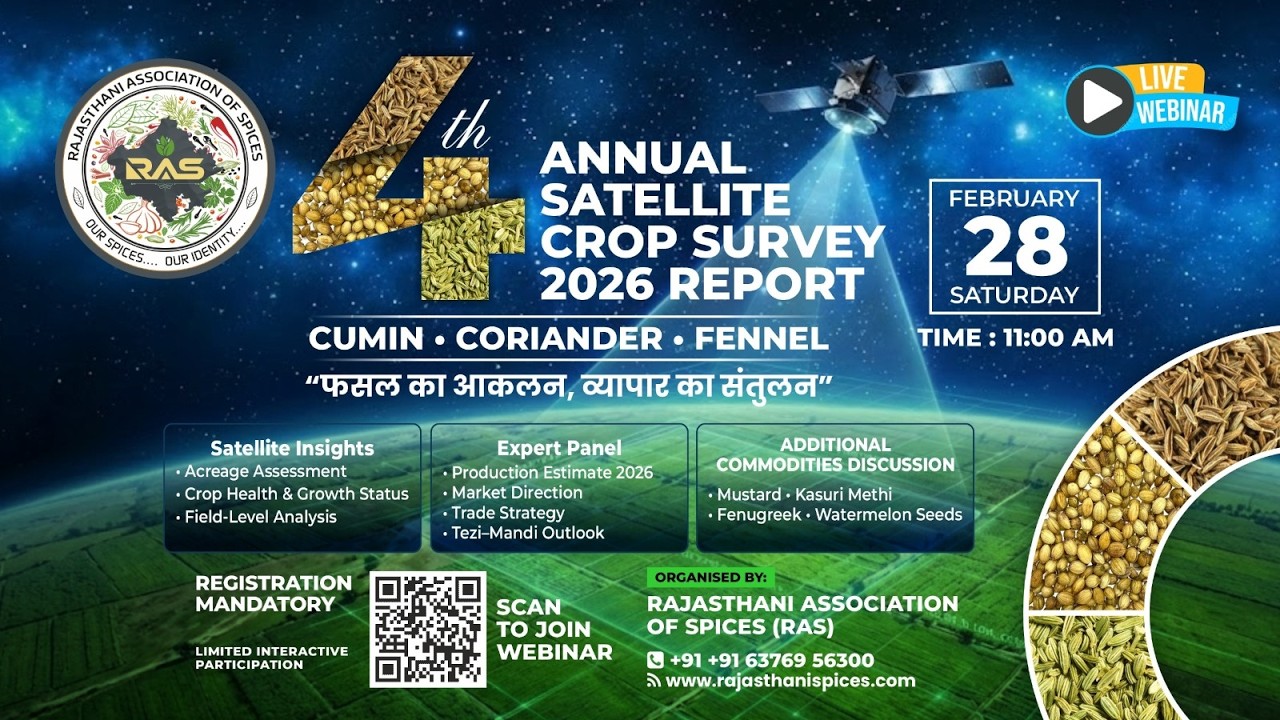 Satellite Crop Survey 2026 – Live Webinar