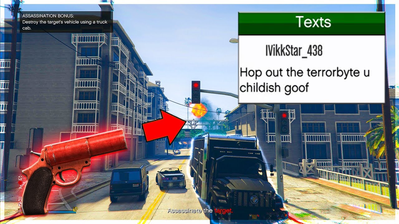 The BEST Way To Troll Oppressor Griefers With The Terrorbyte on GTA Online