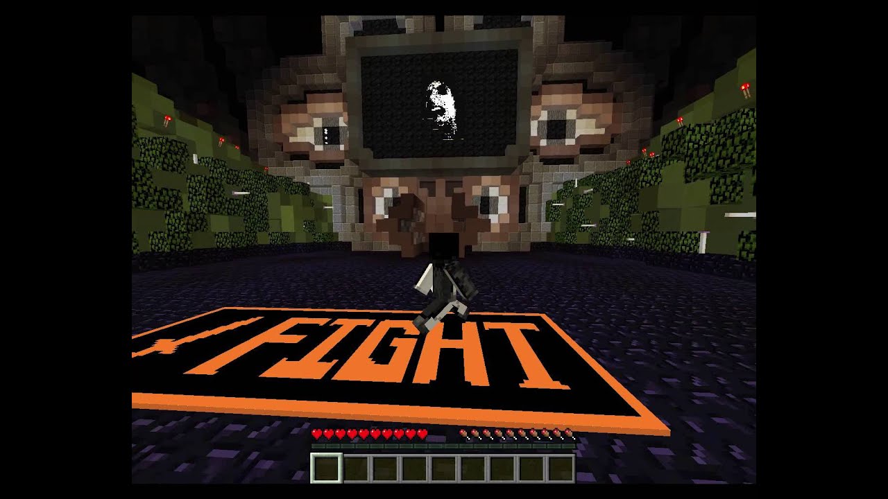 [UNDERTALE SPOILERS] Photoshop Flowey Battle in Minecraft