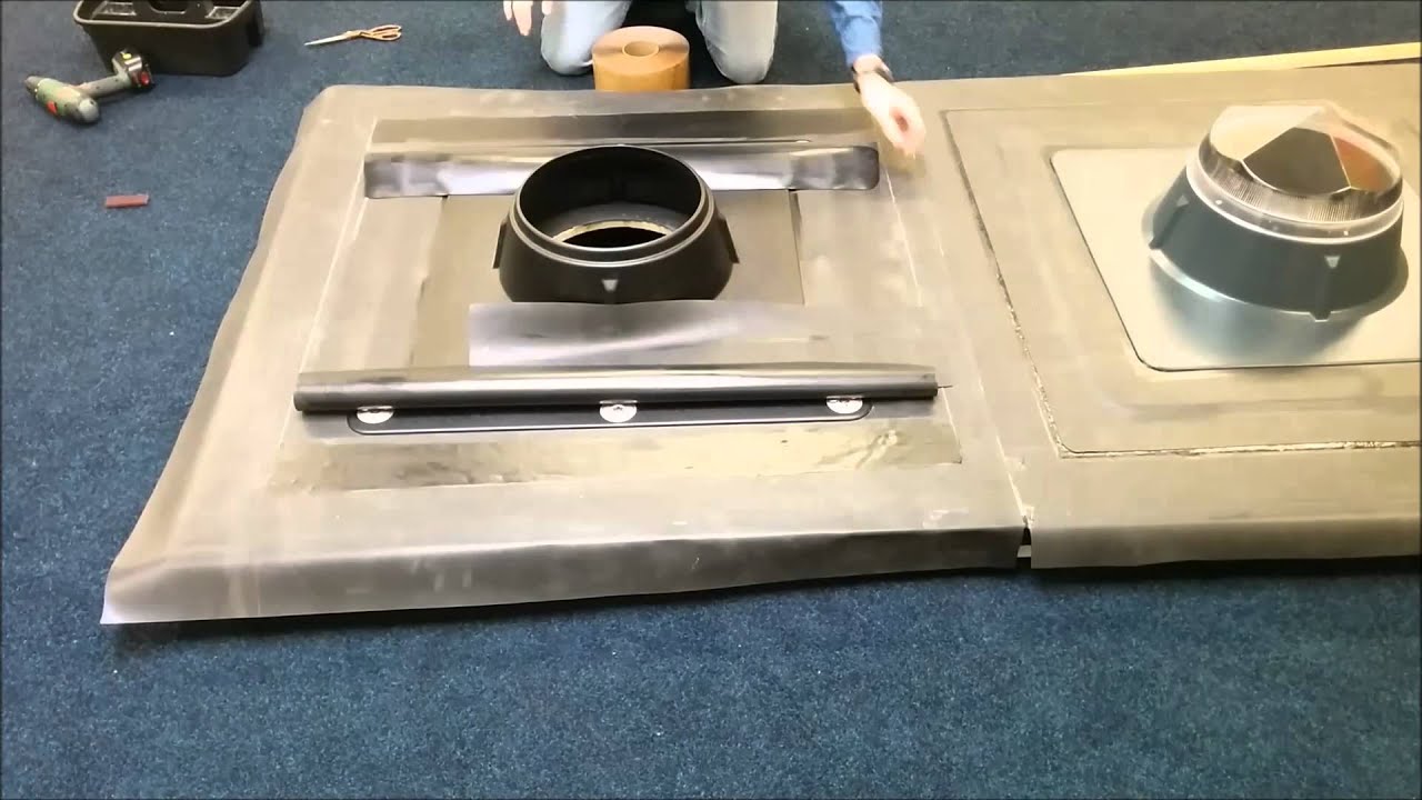 Installation Tutorial for Monodraught® SUNPIPE® Composite EPDM Flashing Plate