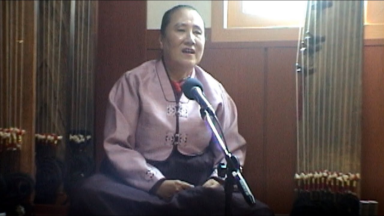 지수복 명창 ‘살풀이 구음’ 2011년 촬영 Subok Ji(Pansori maestro): Sal-puli dance's 'Ku-eum'(Korean humming)
