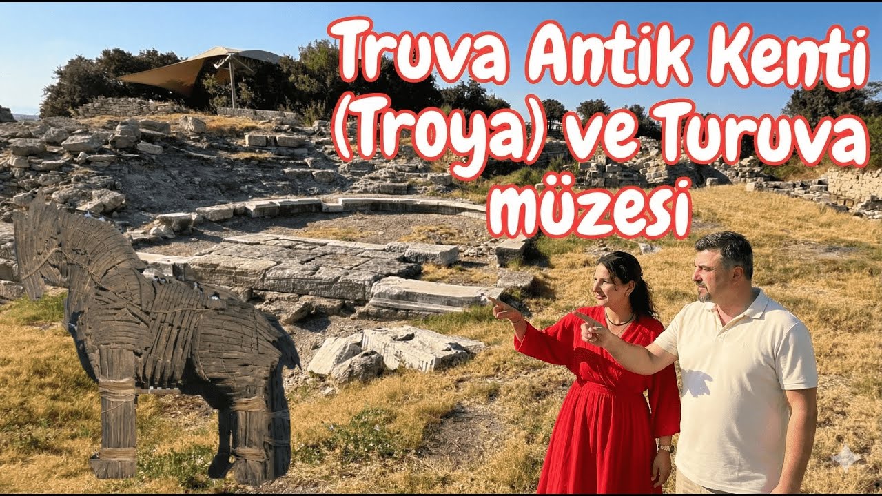 Antik Troya Şehri'ni Keşfettik | Müze Turu