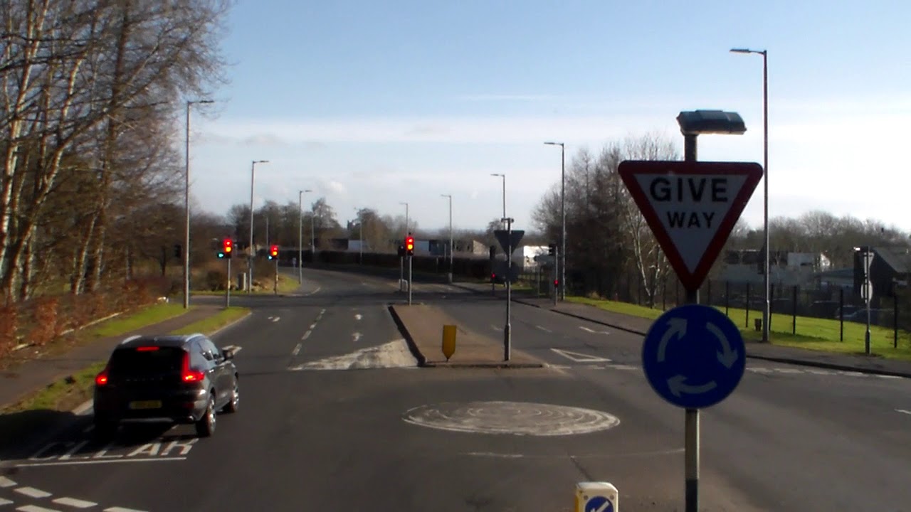 Saltcoats to Dreghorn on the no 11 bus