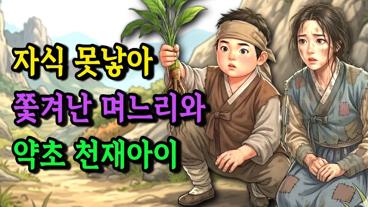 자식 못낳아 쫓겨난 조선 며느리가 7년 뒤 '약초 천재' 아이를 데리고 나타나면 벌어지는 일 | 야담 | 옛날이야기 | 오디오북 | 수면동화 | 전설 | 민담