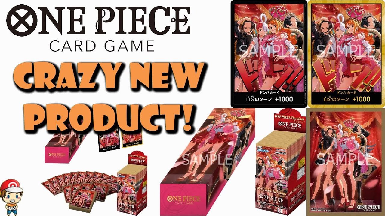 Представлена ​​новая нелепая серия героинь One Piece TCG! Специальный набор EB-03! (Новости One P...
