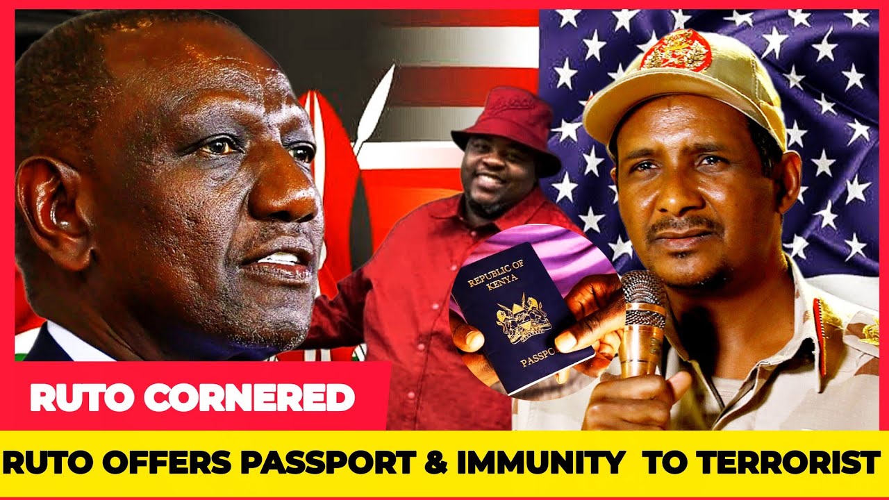 RUTO SCARED :As CIA Sanctions Ruto PS Over Passport & Immunity Deal To Sudan RSF General Musa!
