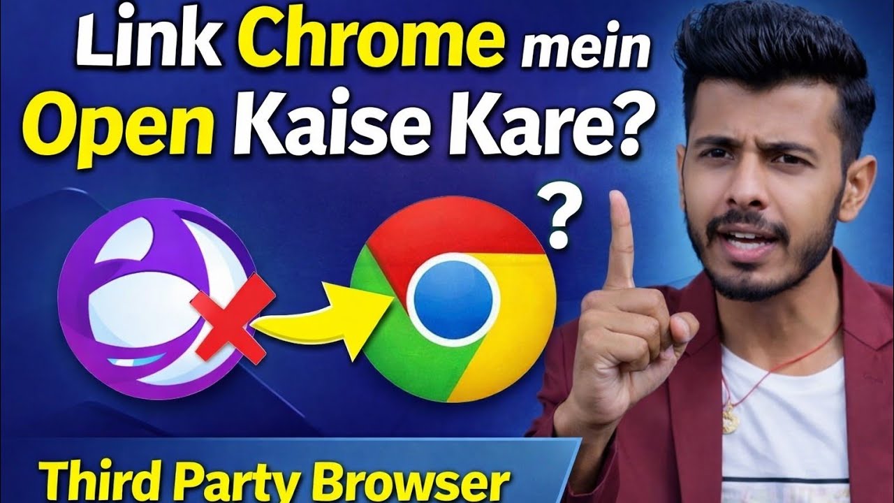 How to Open Links in Google Chrome Instead of Third-Party Browser (Android Fix)