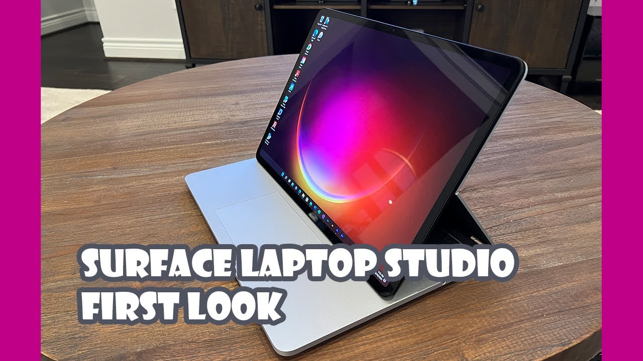 Surface Laptop Studio  First Look