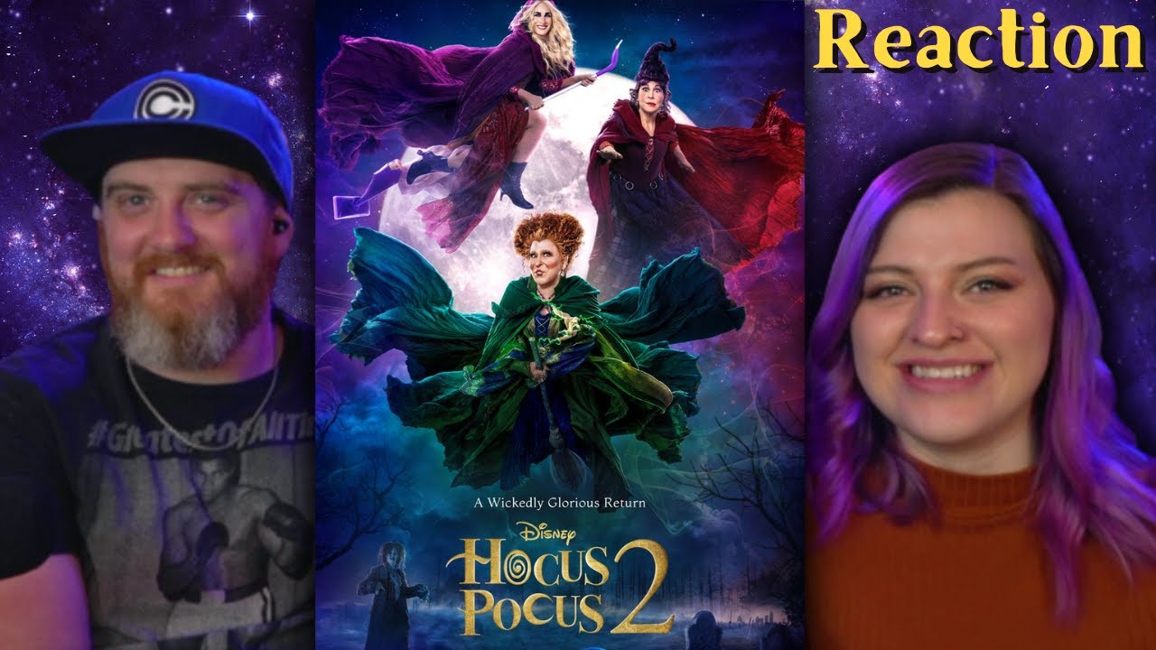 FIRST TIME WATCHING Hocus Pocus 2 (2022) Movie Reaction (Disney Plus) HatGuy & @Gnarly Nikki  React