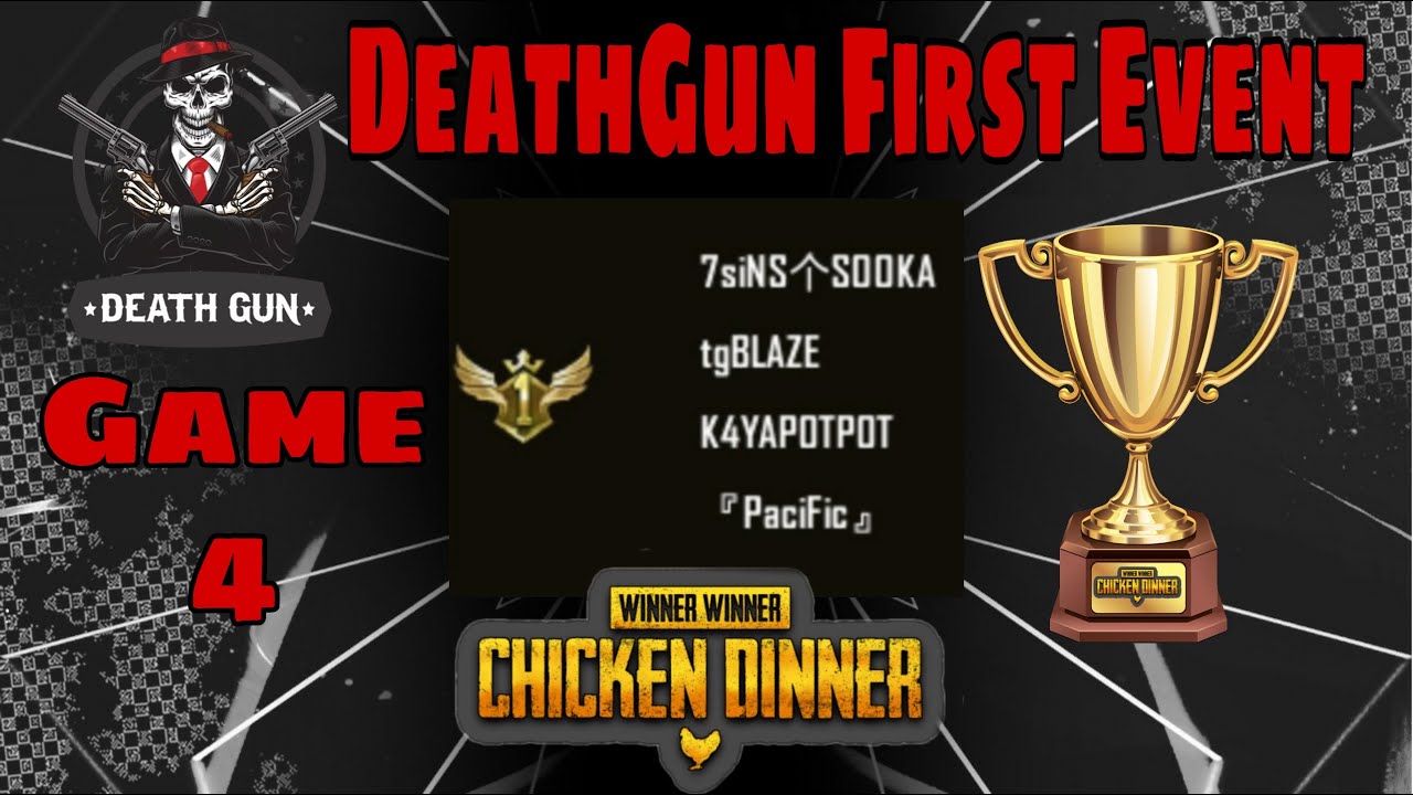 DeathGun First Event | Custom Game | Open Custom Game | Game 4 of 4 | Full Gameplay Replay