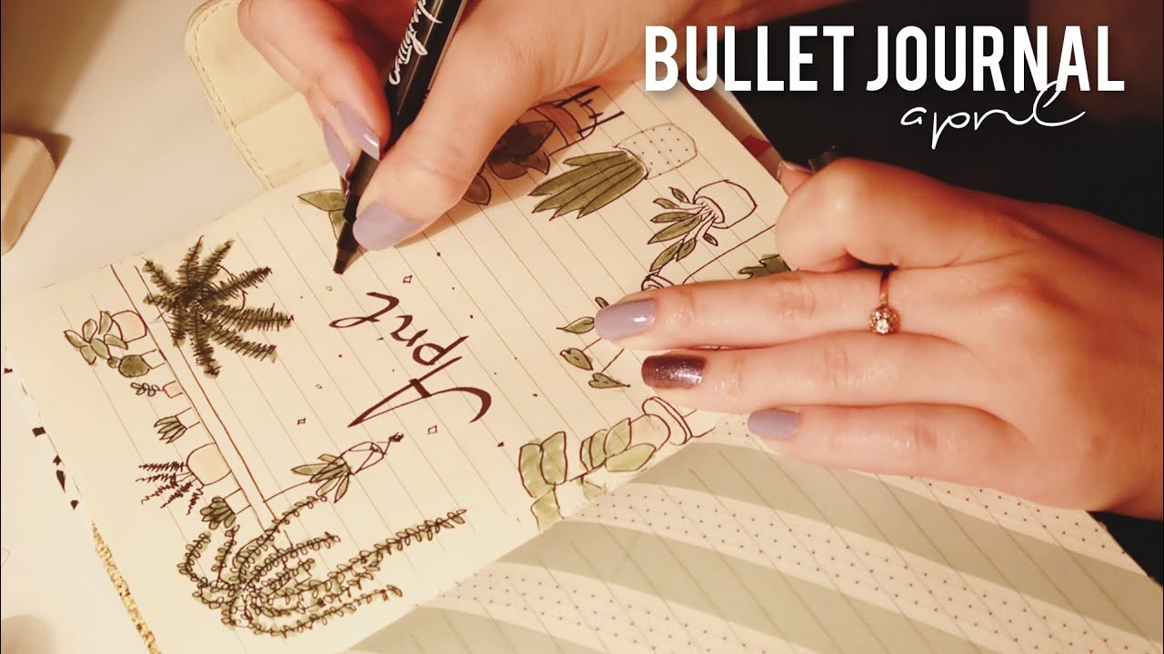 📚 bullet journal - stranice planera ✨april✨