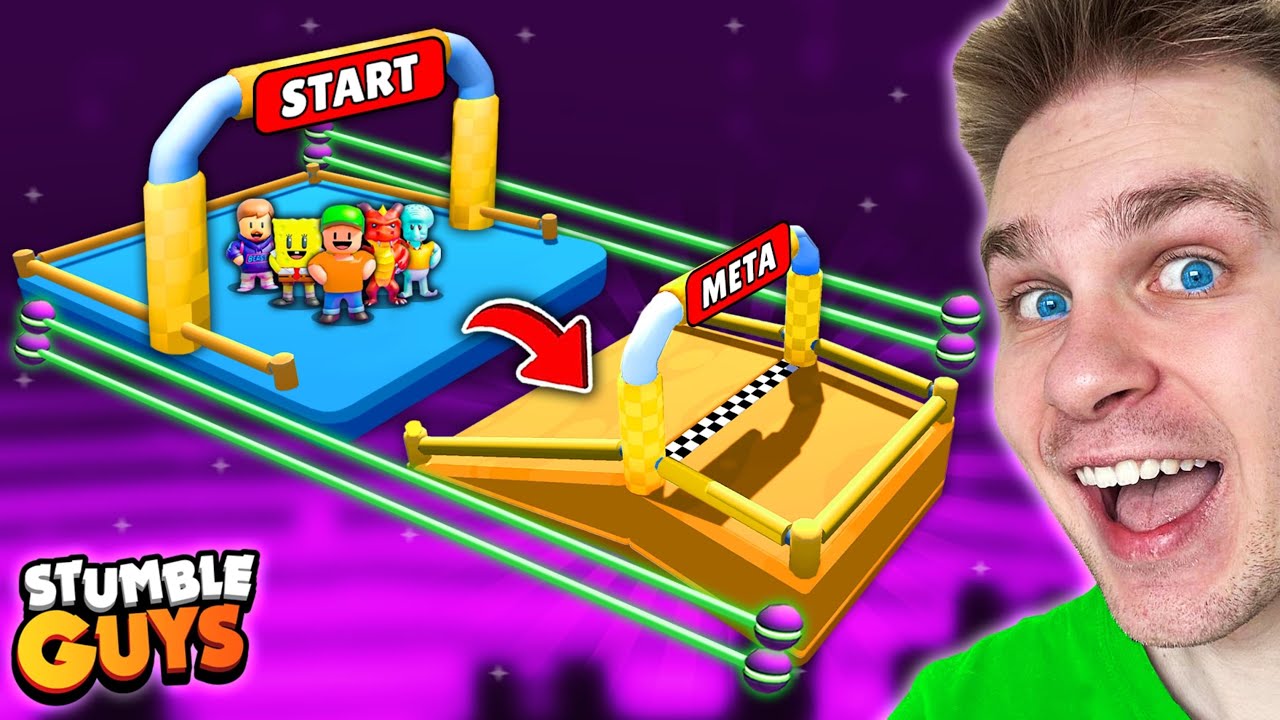 Przechodzę ⚠️ NAJBARDZIEJ *PROSTE* MAPY (2 IQ) 🧠 od WIDZÓW a i TAK są PROBLEMY 😂 w Stumble Guys!