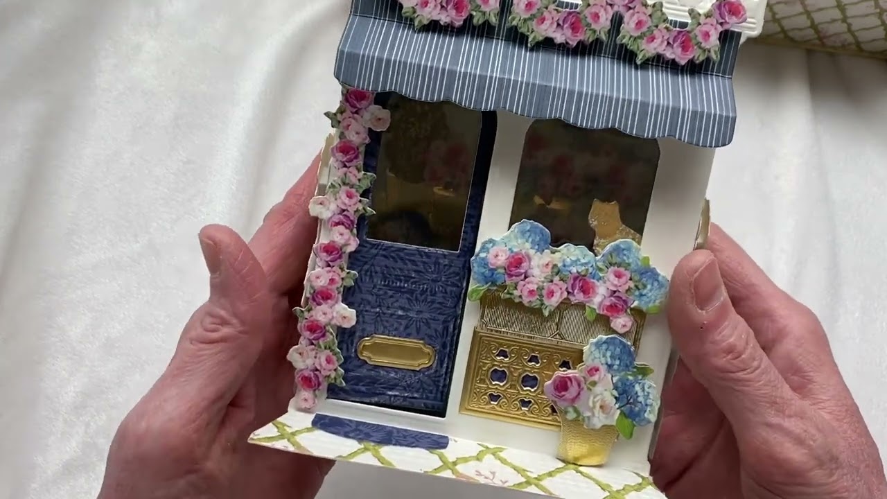 Anna Griffin flower shop cards project share