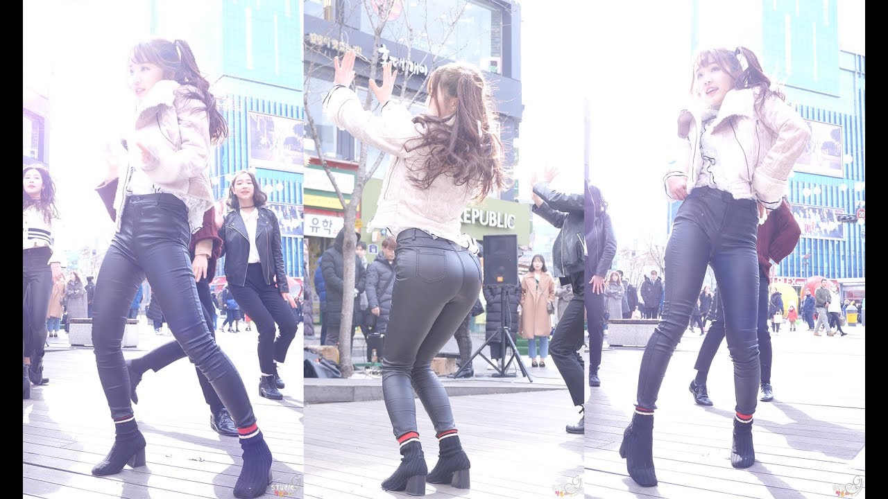 피카부 - 버스터즈(Busters) 민지 180211 신촌 버스킹 chulwoo 직캠(Fancam)