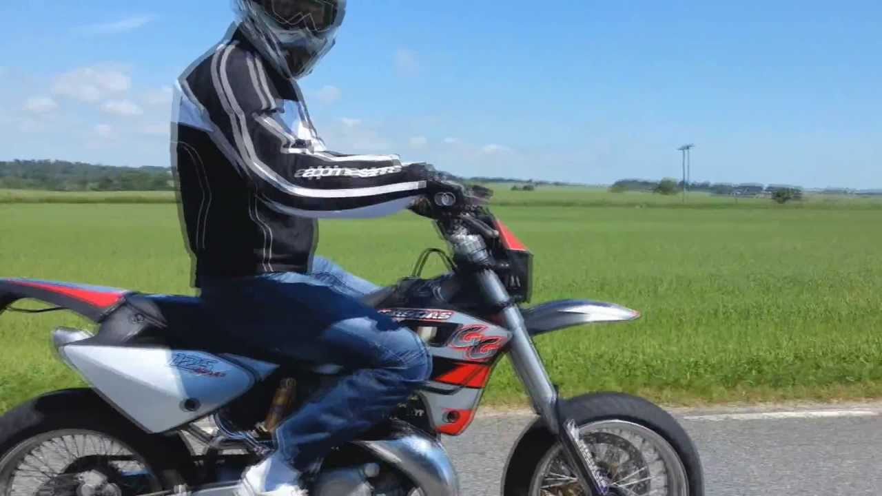 GasGas EC / SM 125 Full power ~40 hp Sound check / Driveby