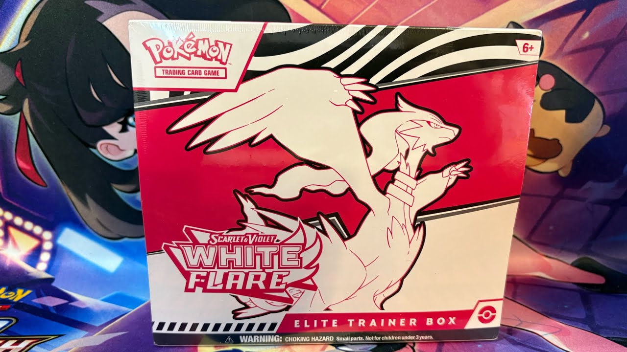 ▶️ #pokemon : WHITE FLARE || ELITE TRAINER BOX #pokemoncards #tcg #etb #whiteflare