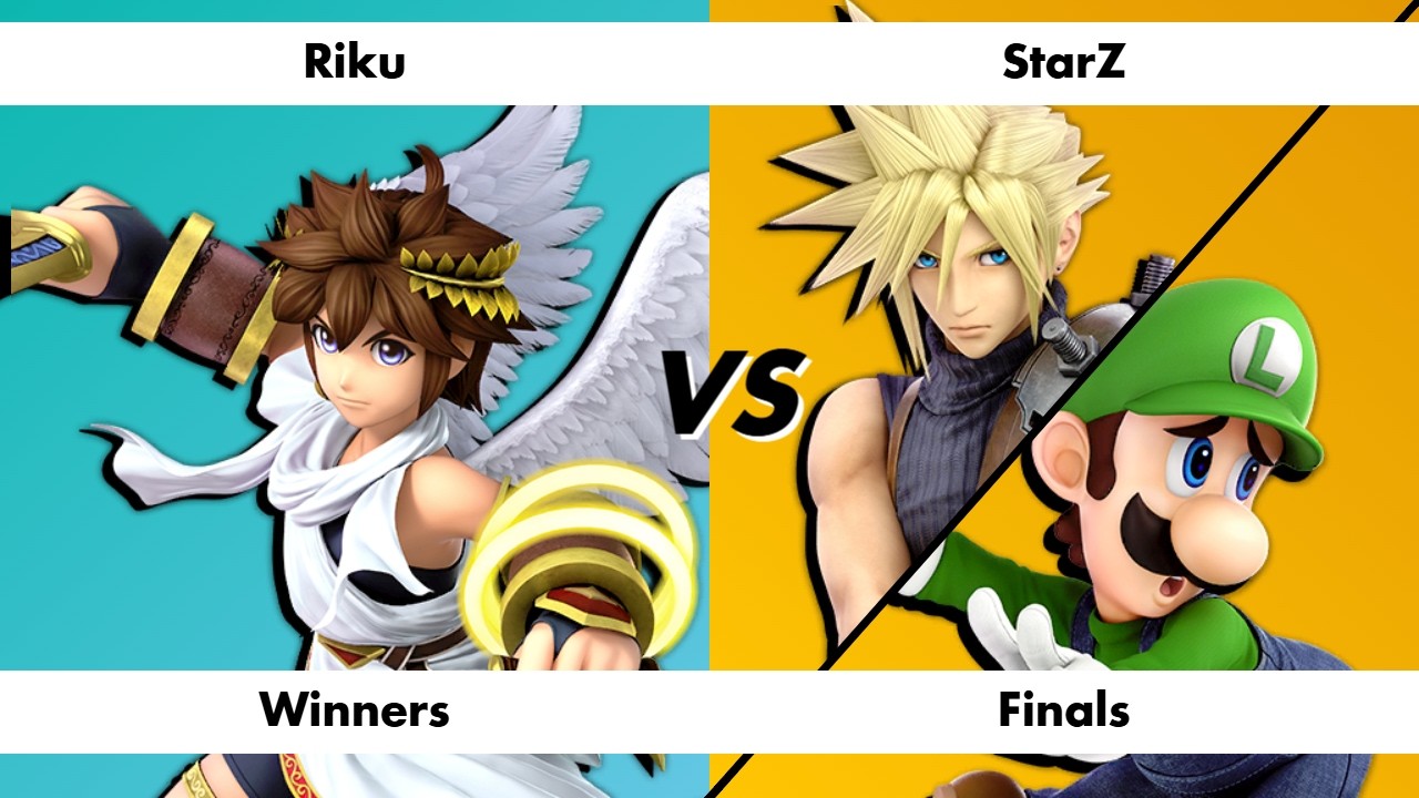 Riku (Pit) vs StarZ (Cloud, Luigi) - ROK Esports Smash Ultimate #114 Winners Final