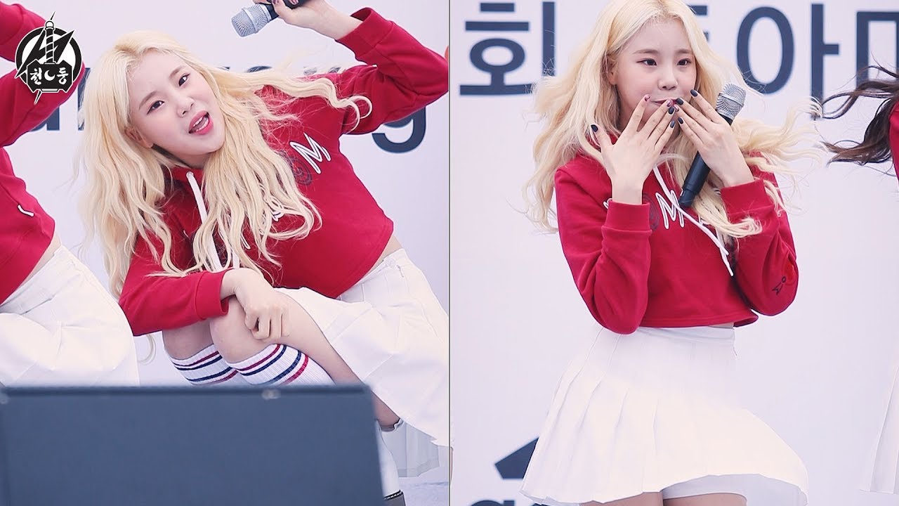 180318 모모랜드 주이 직캠 '짠쿵쾅' JJan! Koong! Kwang! MOMOLAND Jooe Fancam @서울국제마라톤 AFTER PARTY @잠실종합운동장 By 천둥