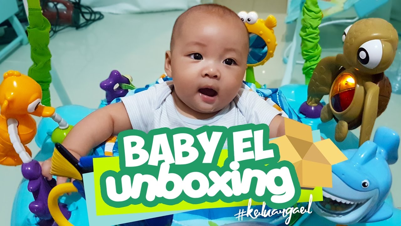 Baby el jadi youtuber unboxing hahaha