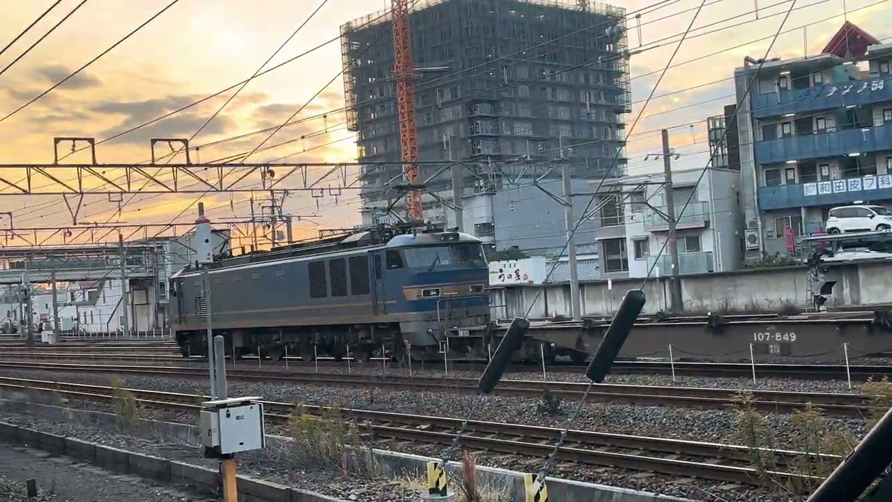 EF510-505&コキ3両