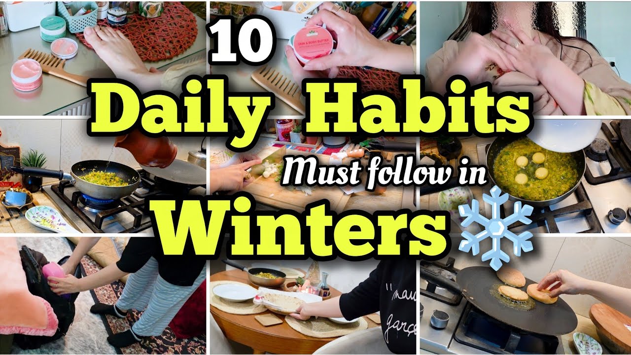 10-Daily Habits follow in Winters❄️| Kitchen Tips | How To Keep Home Clean & Organized | WomeniaATF