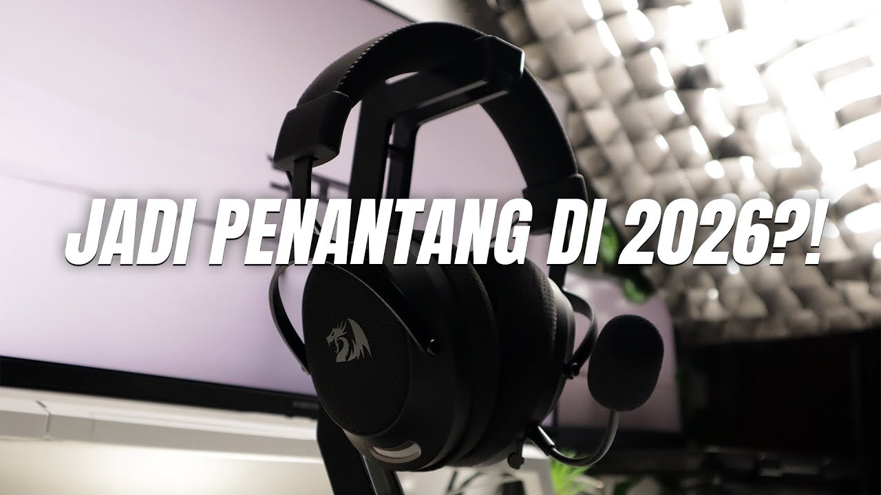 BAHAYA NIH BARANG! | HEADSET GAMING REDRAGON ARROW PRO CARBON WIRELESS