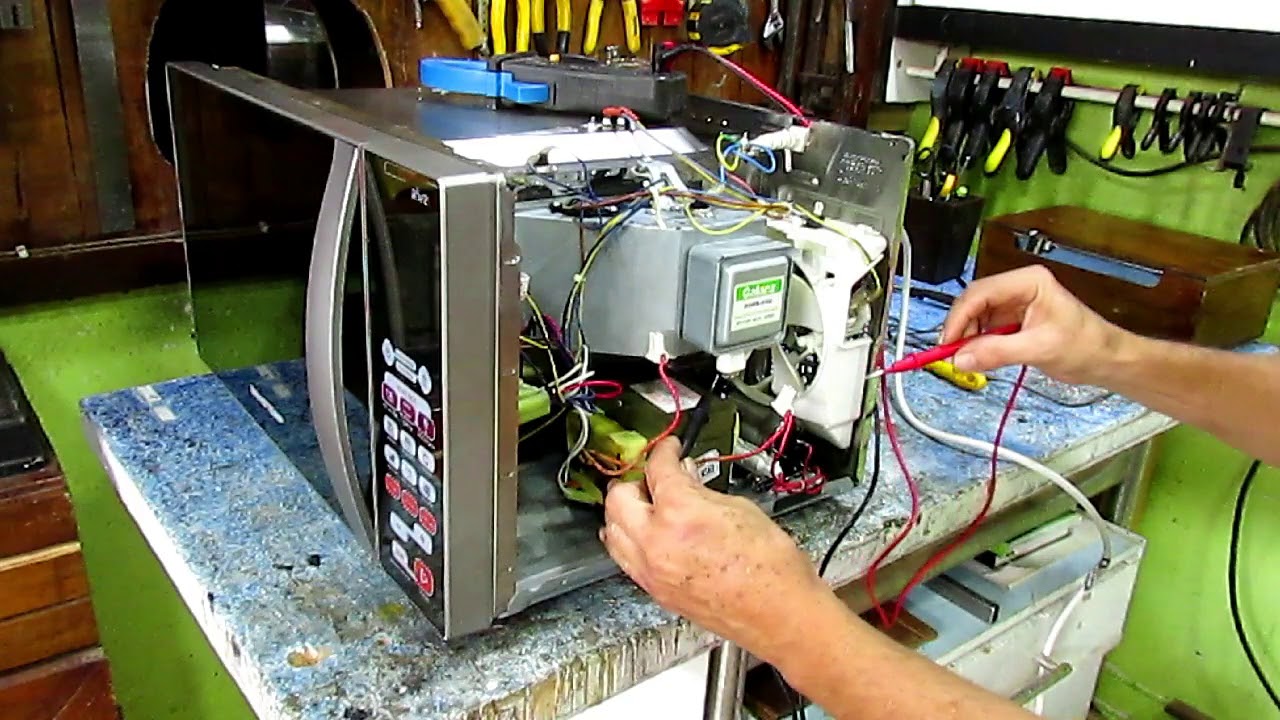 Microndas com barulho estranho Magnetron( Microware With strange magnetron noise )