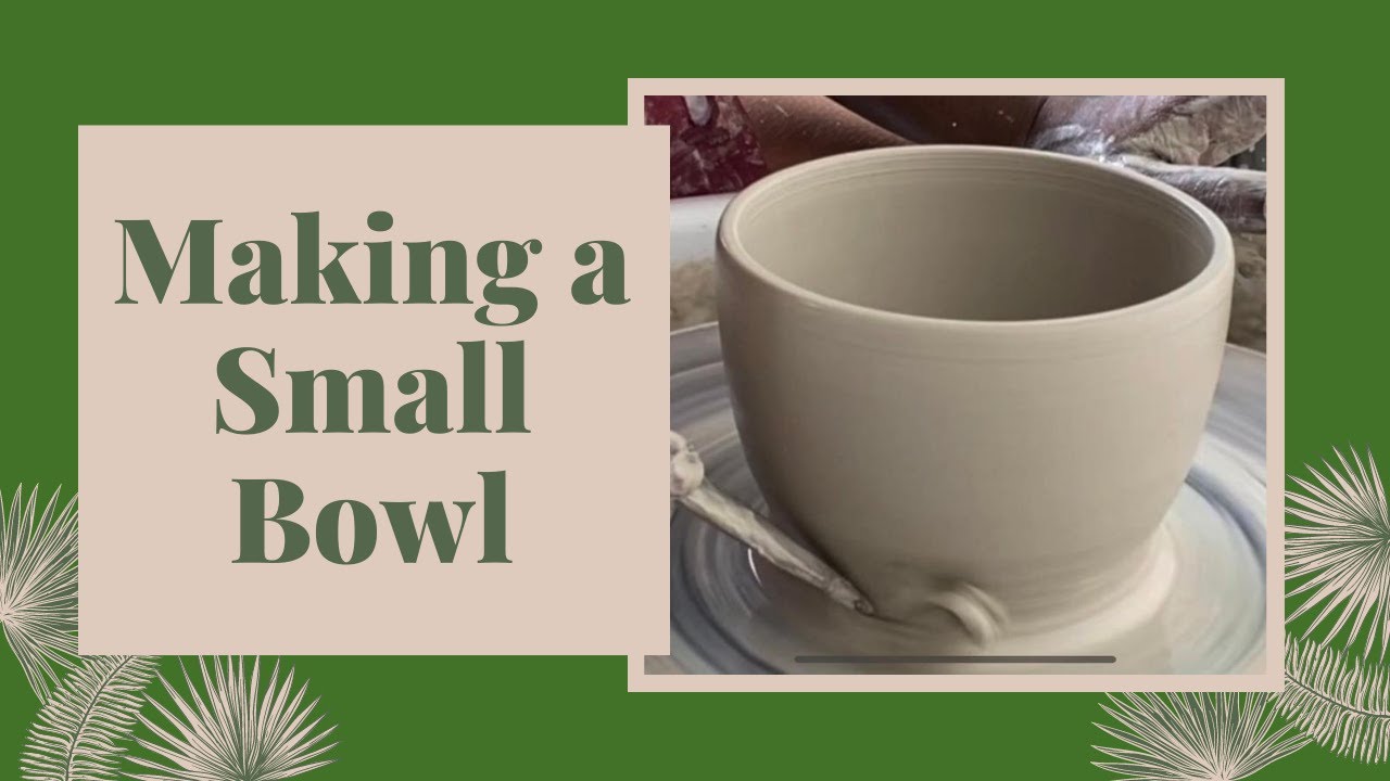 #5 - How to make a small bowl | Handmade Ceramics | #Pottery