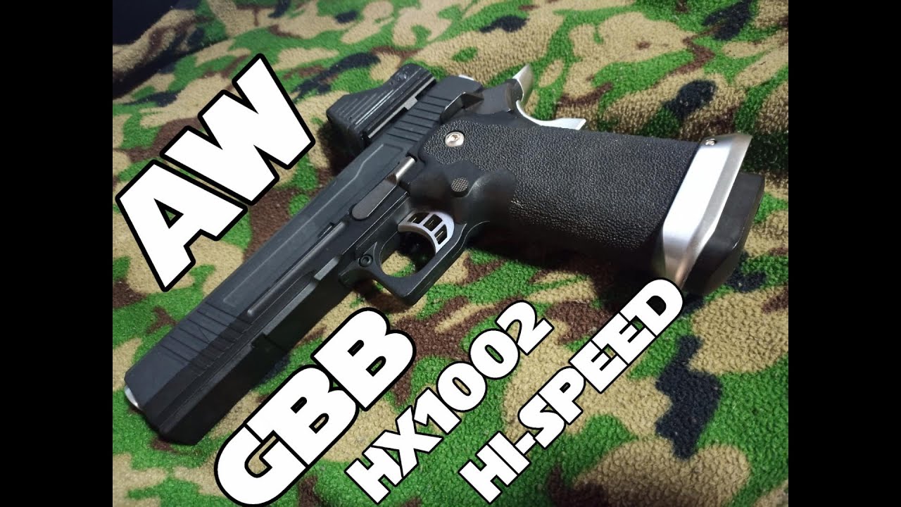 【ENG SUB】Armorer Works HX1002 HICAPA Hi-speed GBB【AW】
