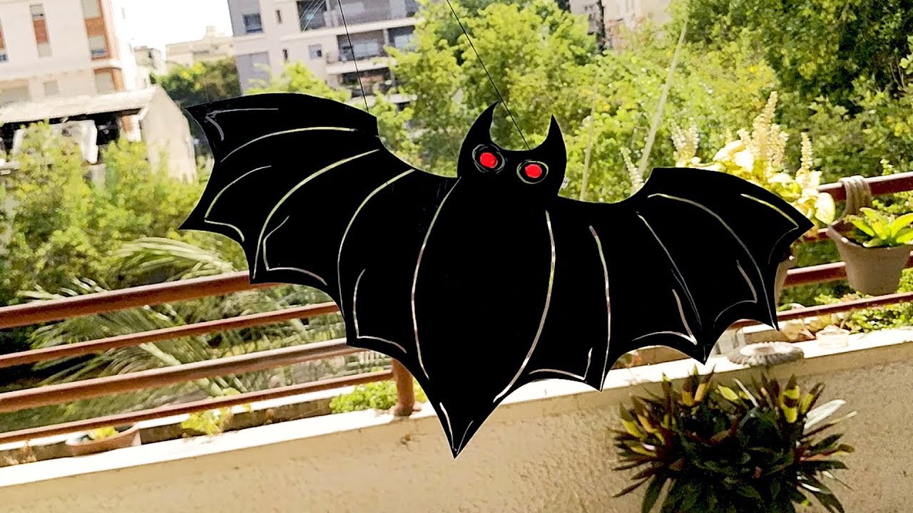 MURCIELAGO  manualidades para HALLOWEEN - Manualidades Para Todos