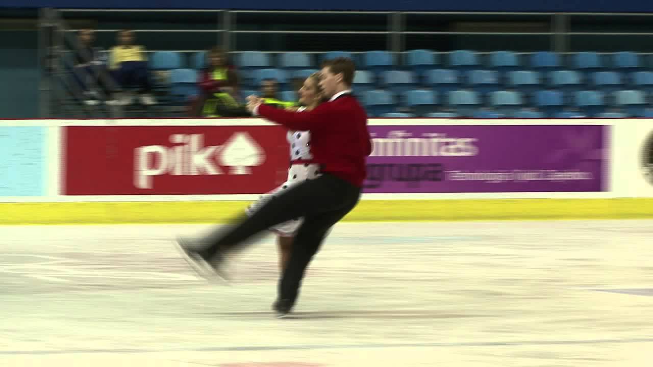 8 C. GLASTRIS / N. LETTNER (GRE) - ISU JGP Croatia Cup 2012 Junior Ice Dance Short Dance