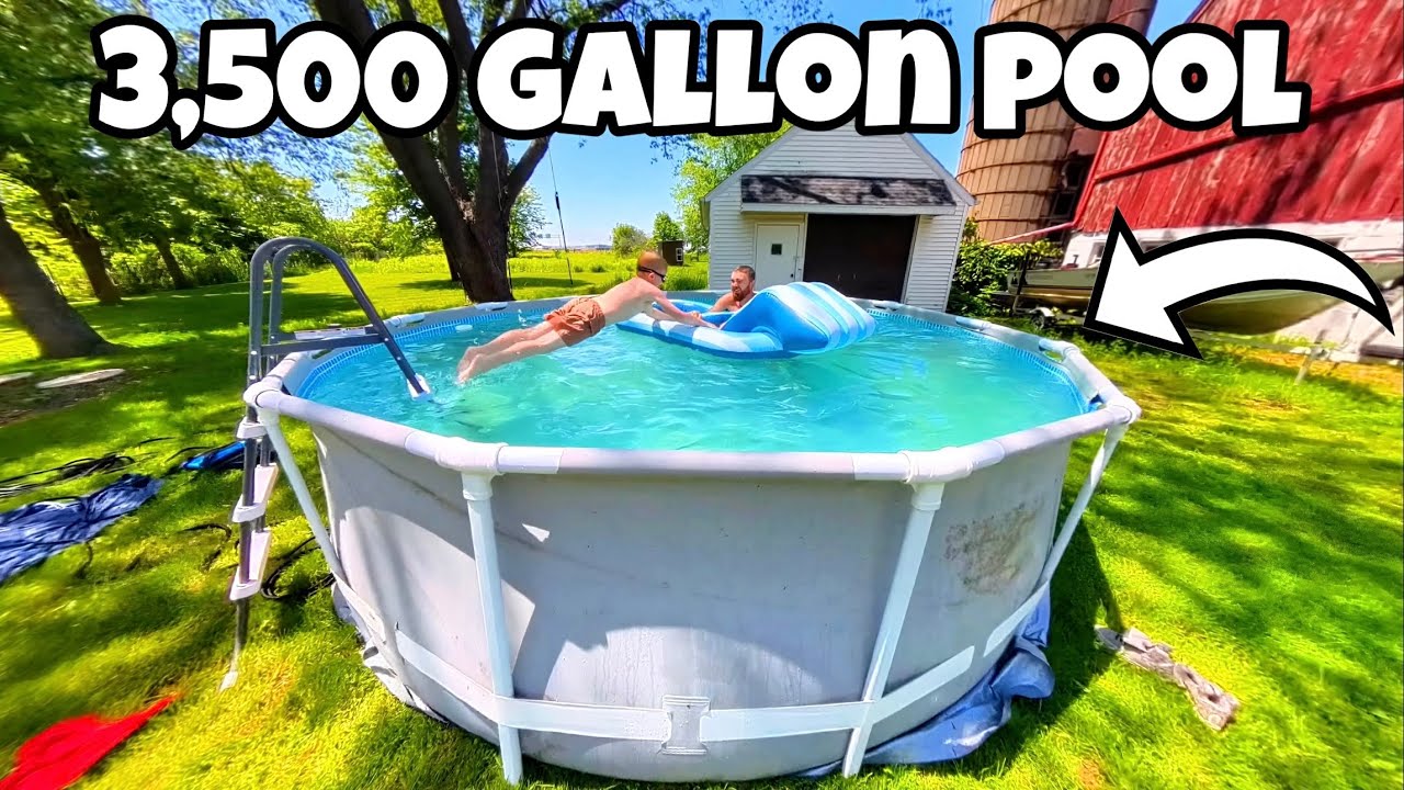 I Bought Amazon’s BEST Swimming Pool!