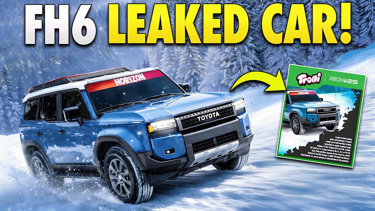 В сеть просочилась информация о новом автомобиле из DLC для Forza Horizon 6! Toyota J250 Trolli E...