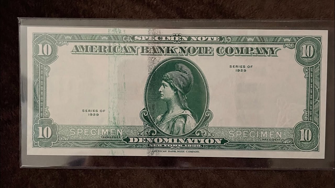 American Banknote Company Specimen