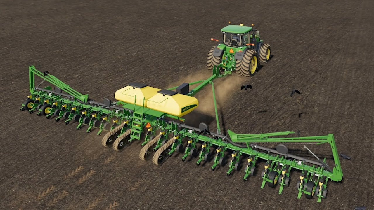 Farmersburg Ep#1 | Planting, Spraying | FS19 Timelapse | Farming Simulator 19 Timelapse