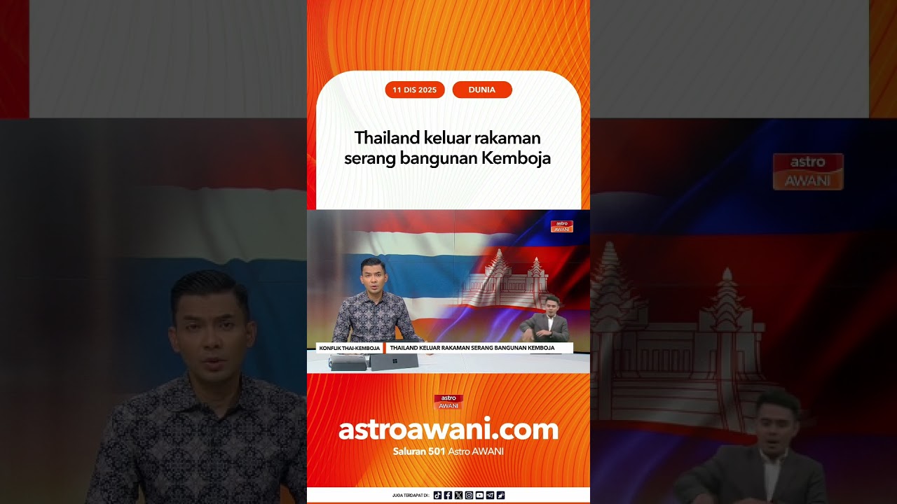 Thailand keluar rakaman serang bangunan Kemboja