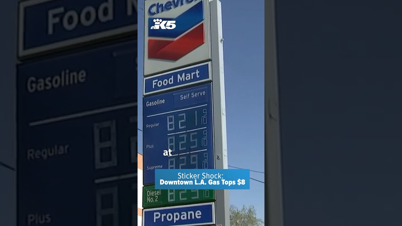 $8 gas? L.A. station sparks sticker shock
