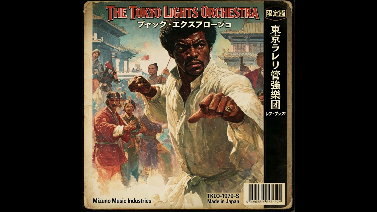 The Tokyo Lights Orchestra - Black Dragon Theme (Soundtrack)  (1970's, RNB, Soul & Funk)