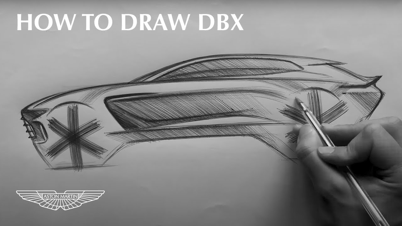 How To Draw DBX | Aston Martin